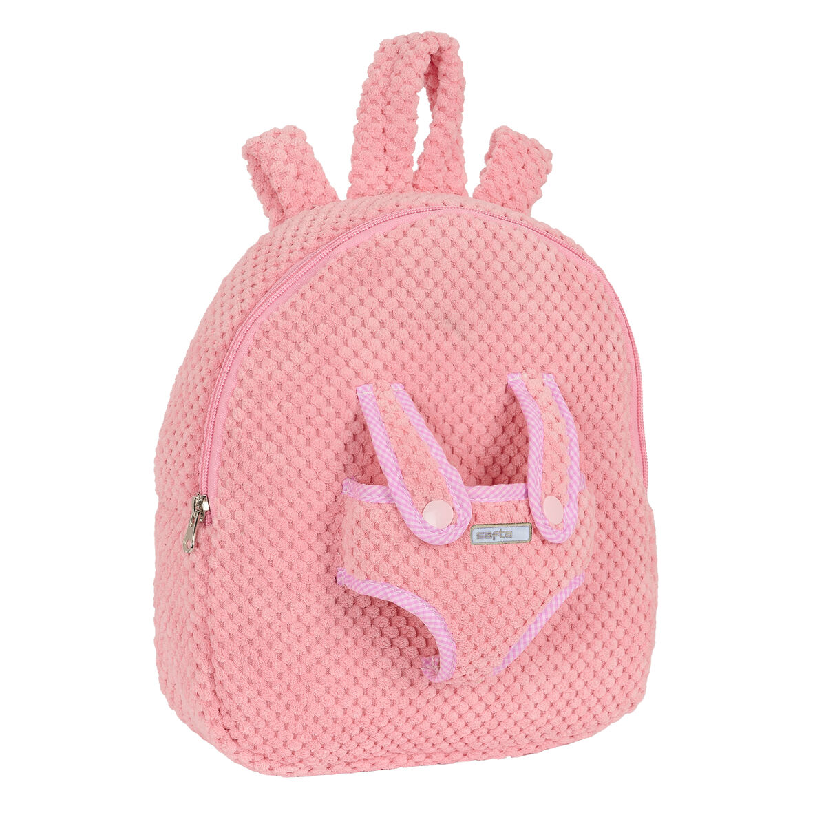Kinderrugzak Safta Knuffelbeer Roze 23 x 27 x 7,5 cm - Afbeelding 4