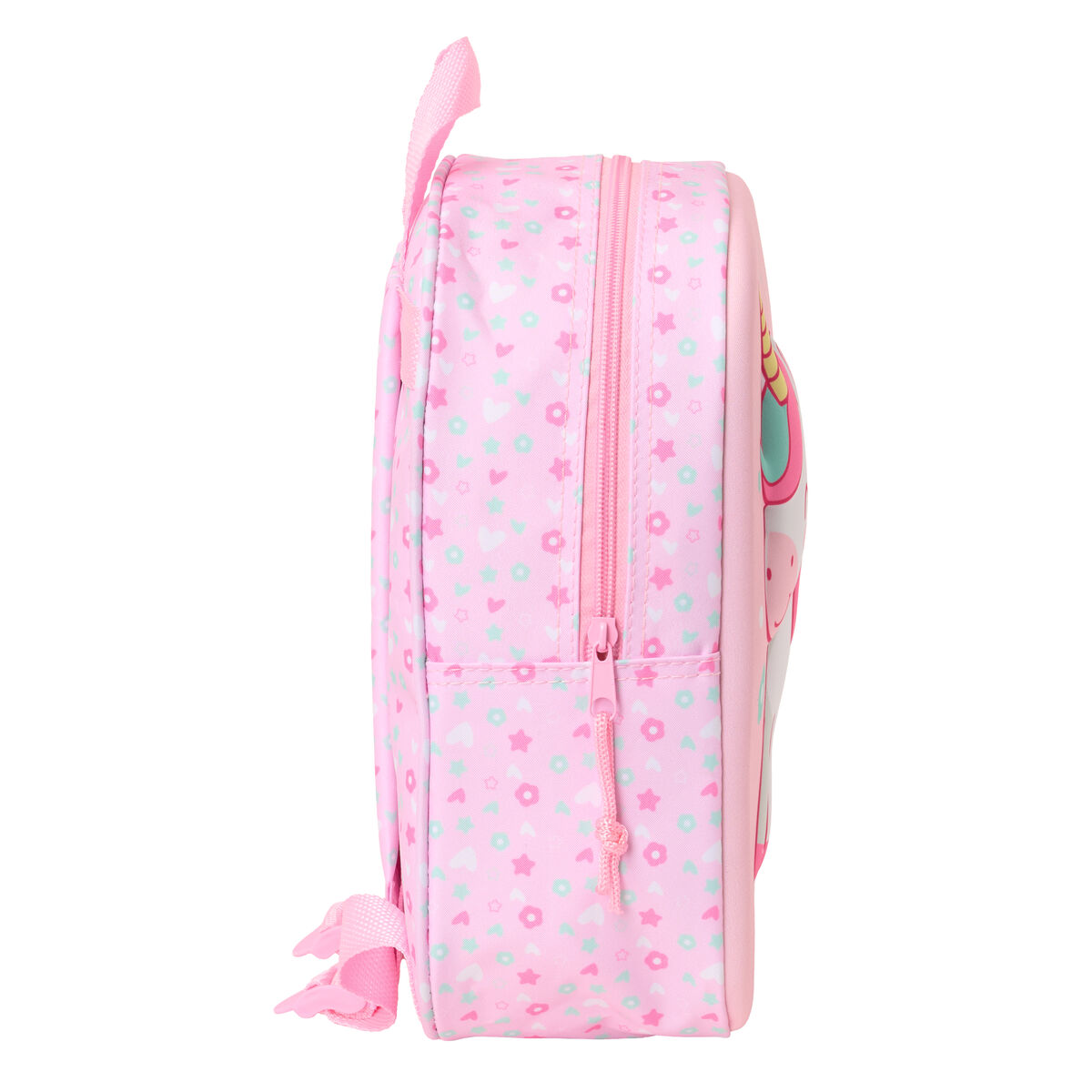 Kinderrugzak Safta Roze 22 x 27 x 10 cm 3D - Afbeelding 2