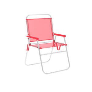 Marbueno Opvouwbare Stoel Aluminium Koraal Strand en Zwembad 52 X 56 X80 cm 10357