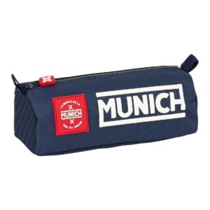 Schoolpennenzak Munich Storm Marineblauw (21 x 8 x 7 cm)