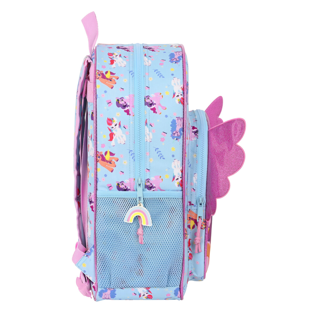 Schoolrugzak My Little Pony Wild & free Blauw Roze 33 x 42 x 14 cm - Afbeelding 2