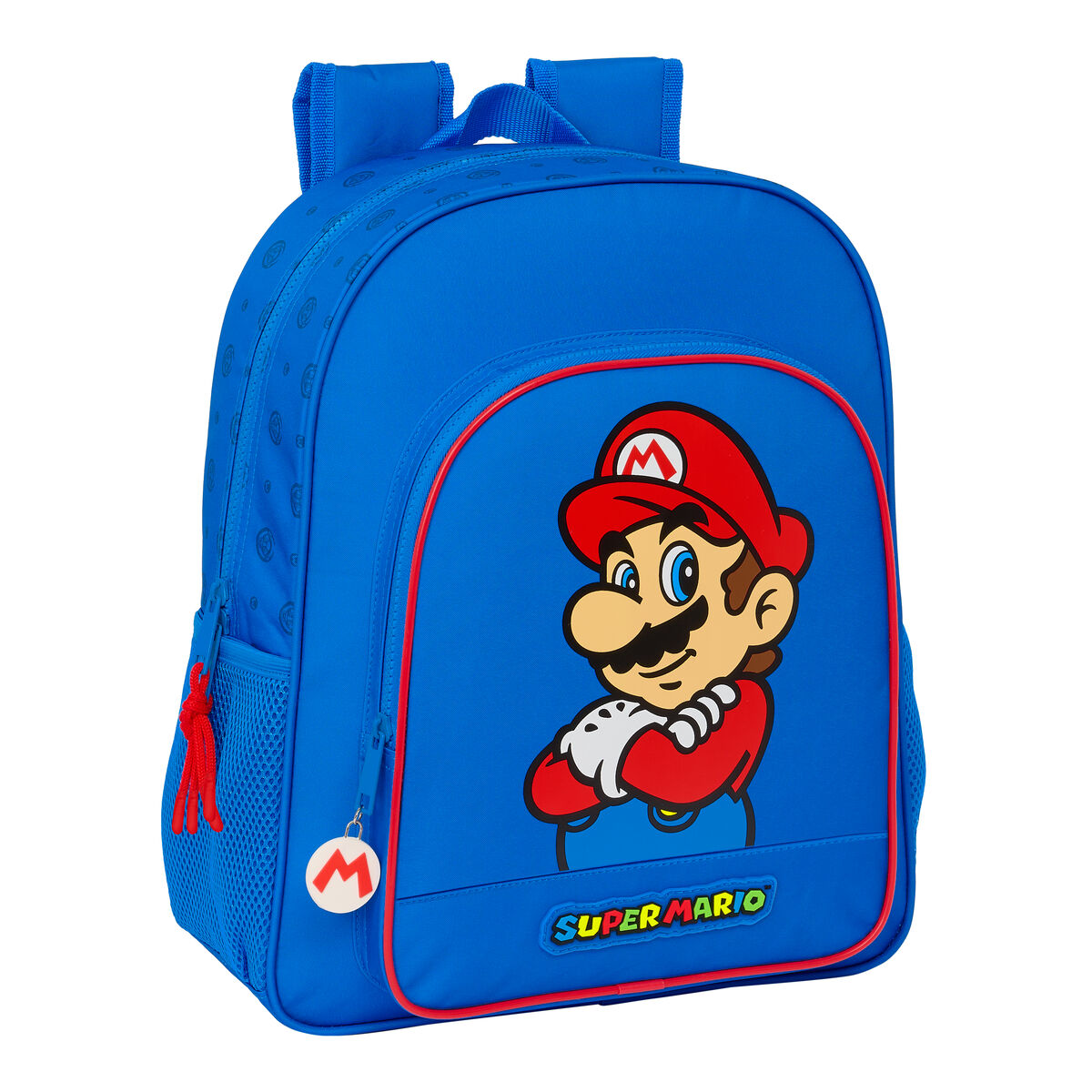 Schoolrugzak Super Mario Play Blauw Rood 32 X 38 X 12 cm - Afbeelding 4