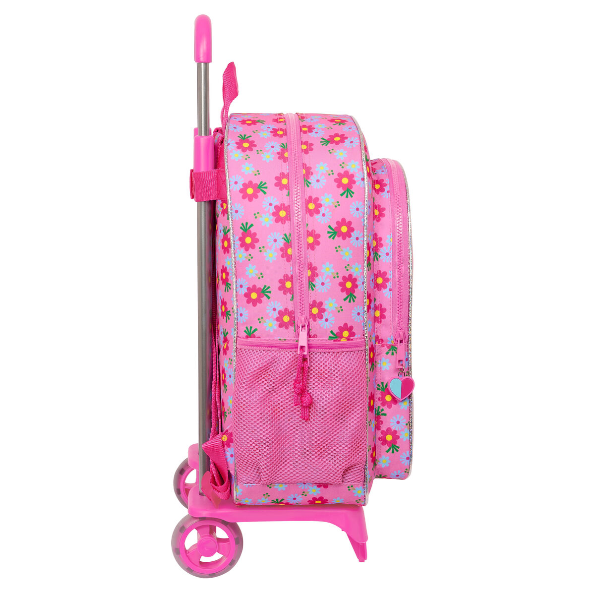 Schoolrugzak met Wielen Trolls Roze 33 x 42 x 14 cm - Afbeelding 2
