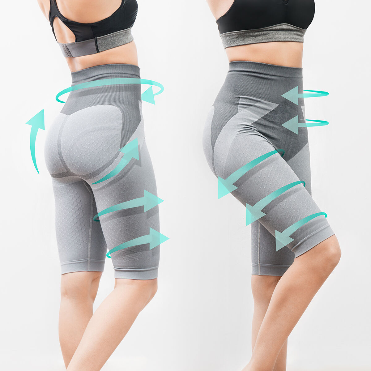 Toermalijn Afslankshort ActiveSlim InnovaGoods - Afbeelding 3