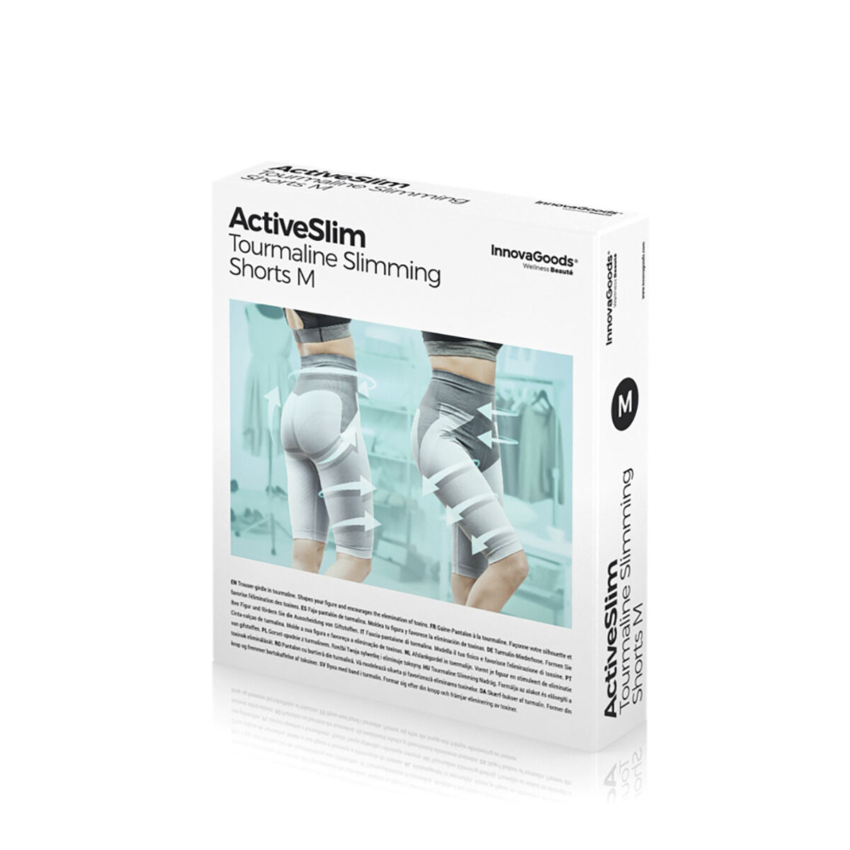 Toermalijn Afslankshort ActiveSlim InnovaGoods - Afbeelding 2