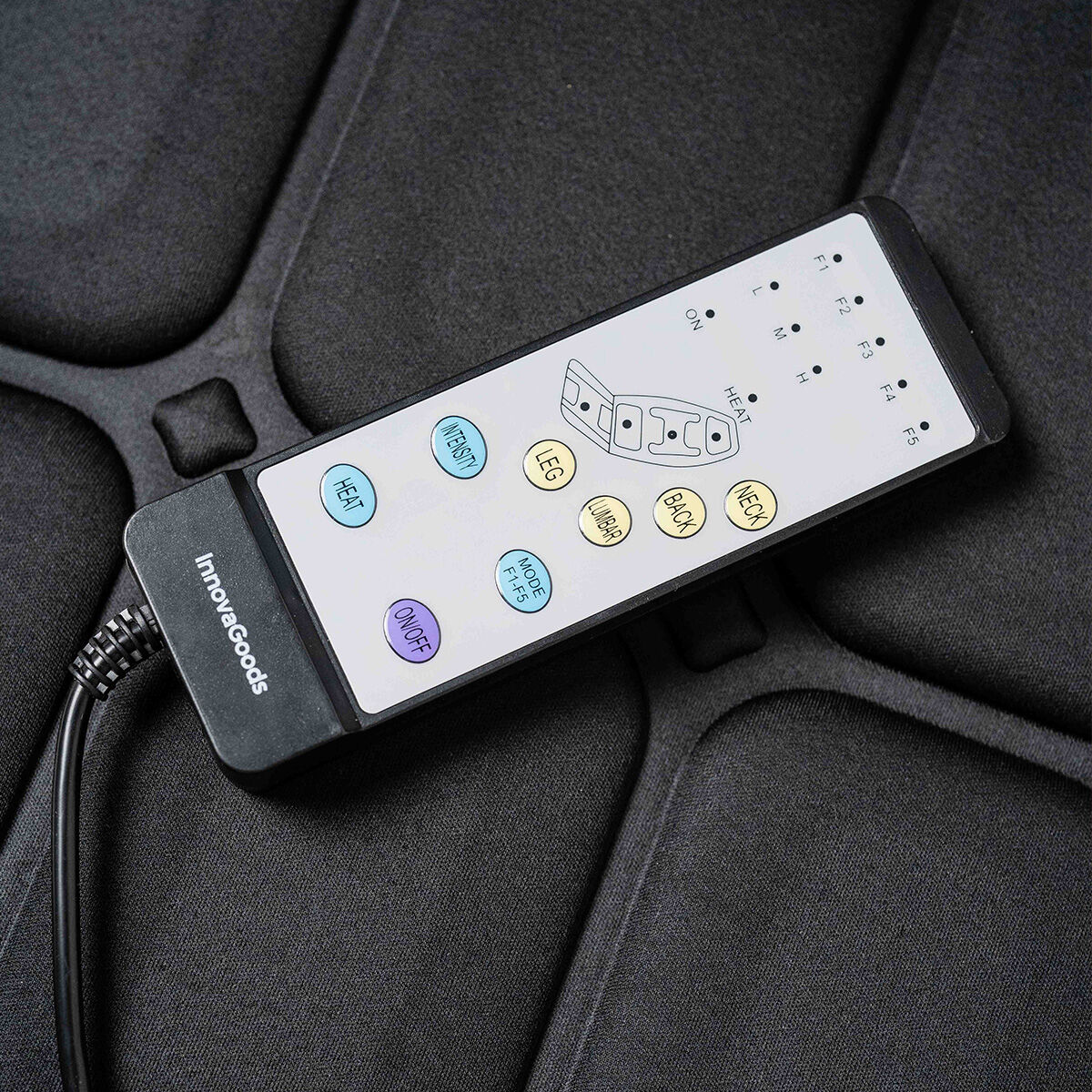 Trilmassage matras Vhemat InnovaGoods - Afbeelding 3