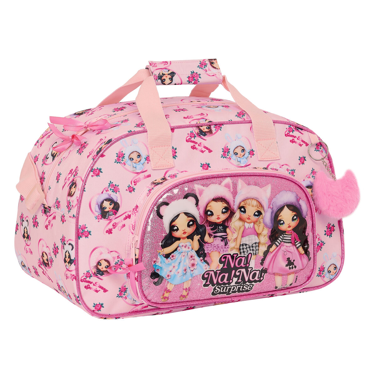 Sporttas Na!Na!Na! Surprise Fabulous Roze 40 x 24 x 23 cm - Afbeelding 4