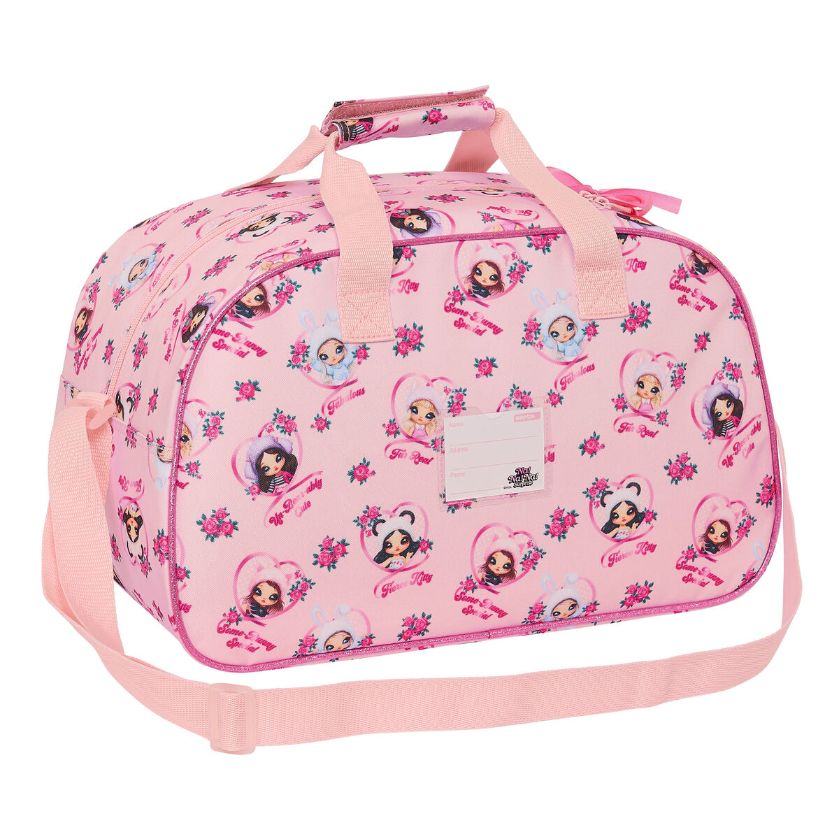 Sporttas Na!Na!Na! Surprise Fabulous Roze 40 x 24 x 23 cm - Afbeelding 3